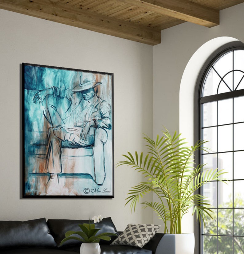 Man Wall Art Man Home Decor Best Selling Art Best Selling Etsy