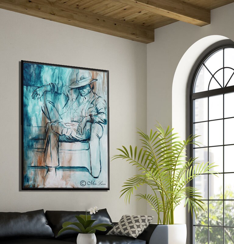 Man Wall Art Man Home Decor Best Selling Art Best Selling - Etsy