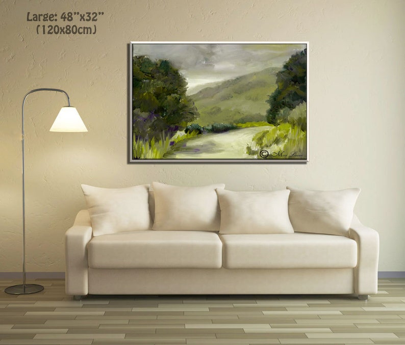 Canvas Wall Art, Landscape Print, Landscape Art, Living Room Art, Huge