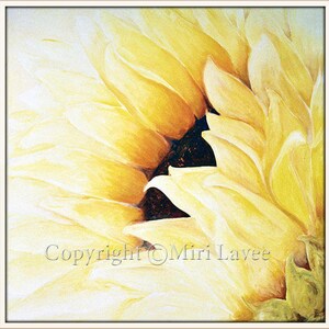 Sunflower Painting, Extra Large Wall Art, Contemporary Art, Original Painting on Canvas, Bright Living Room Painting, Yellow Flower