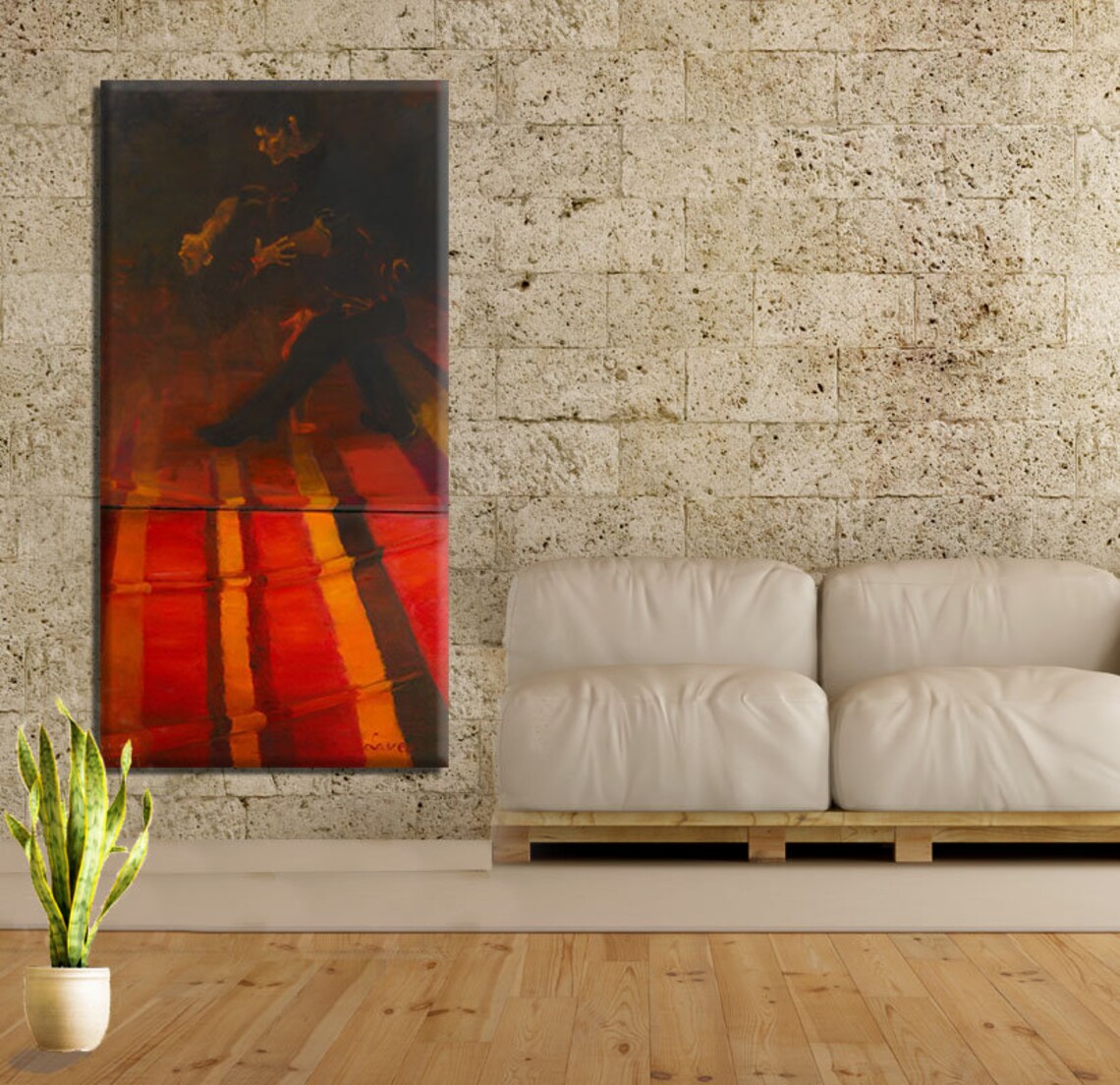 Original Painting Large Living Room Painting on Canvas Etsy