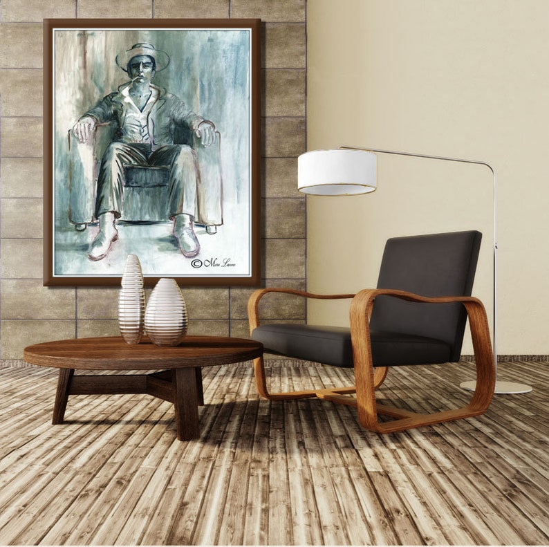 Art Print Large Wall Art Figure Art Manly Extra Large Wall Etsy