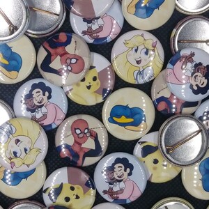 Fanart Button Badges