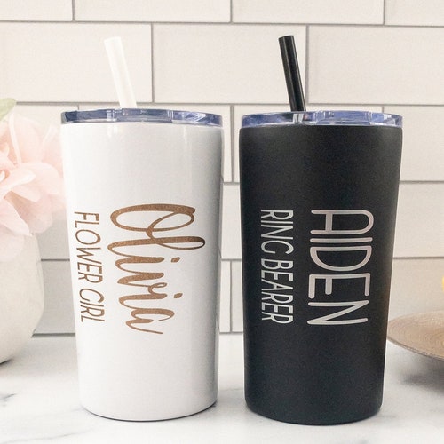 Ring Bearer Gift Flower Girl Gift Personalized Kids Water Etsy