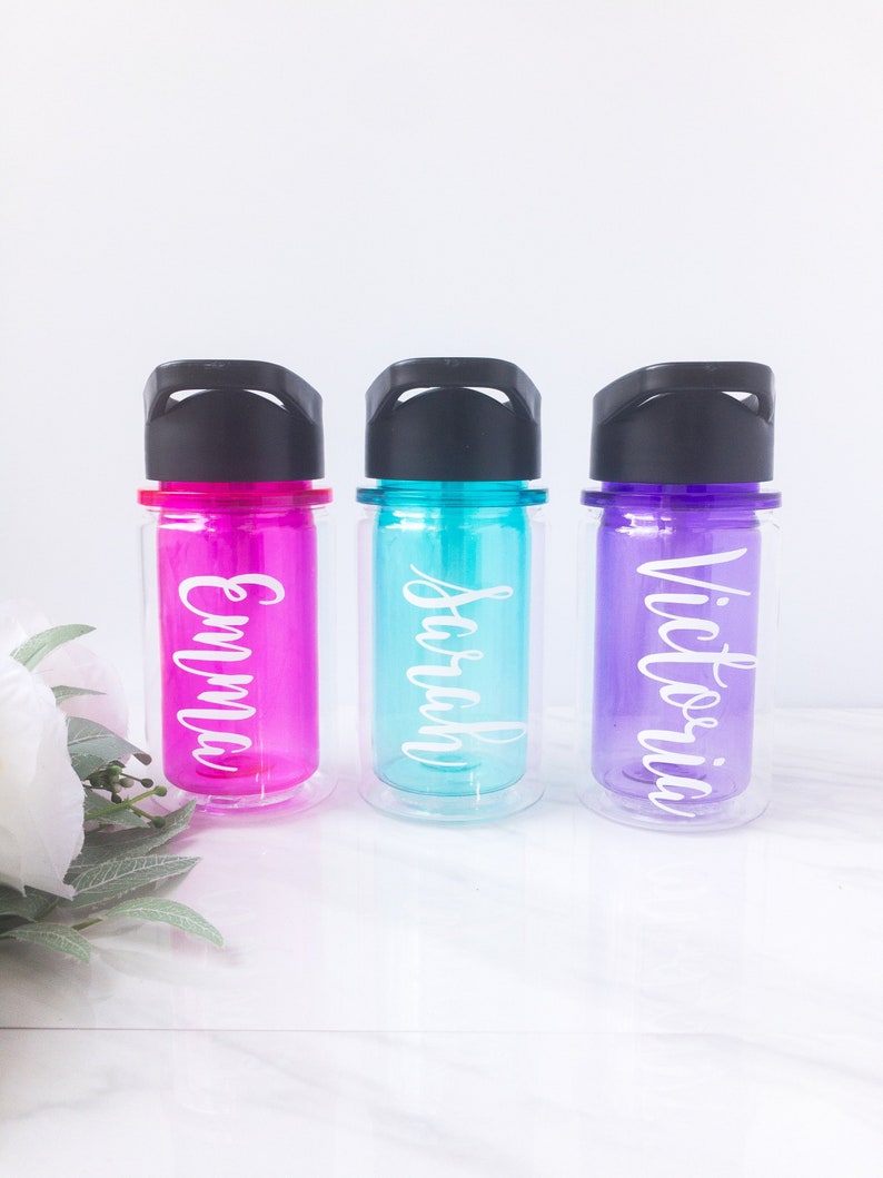 Personalized Water Bottles Ring Bearer Flower Girl Gift Etsy