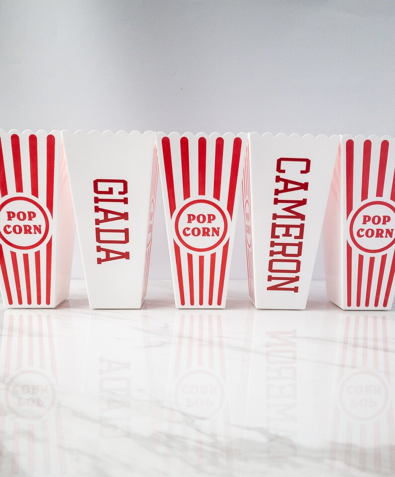 Ireer 200 Pcs 1oz Popcorn Boxes Popcorn Containers Bulk Red And White Striped Paper Boxes For Puffed Rice Machine Movie Night Party Theater Carnival Circus Party Supply