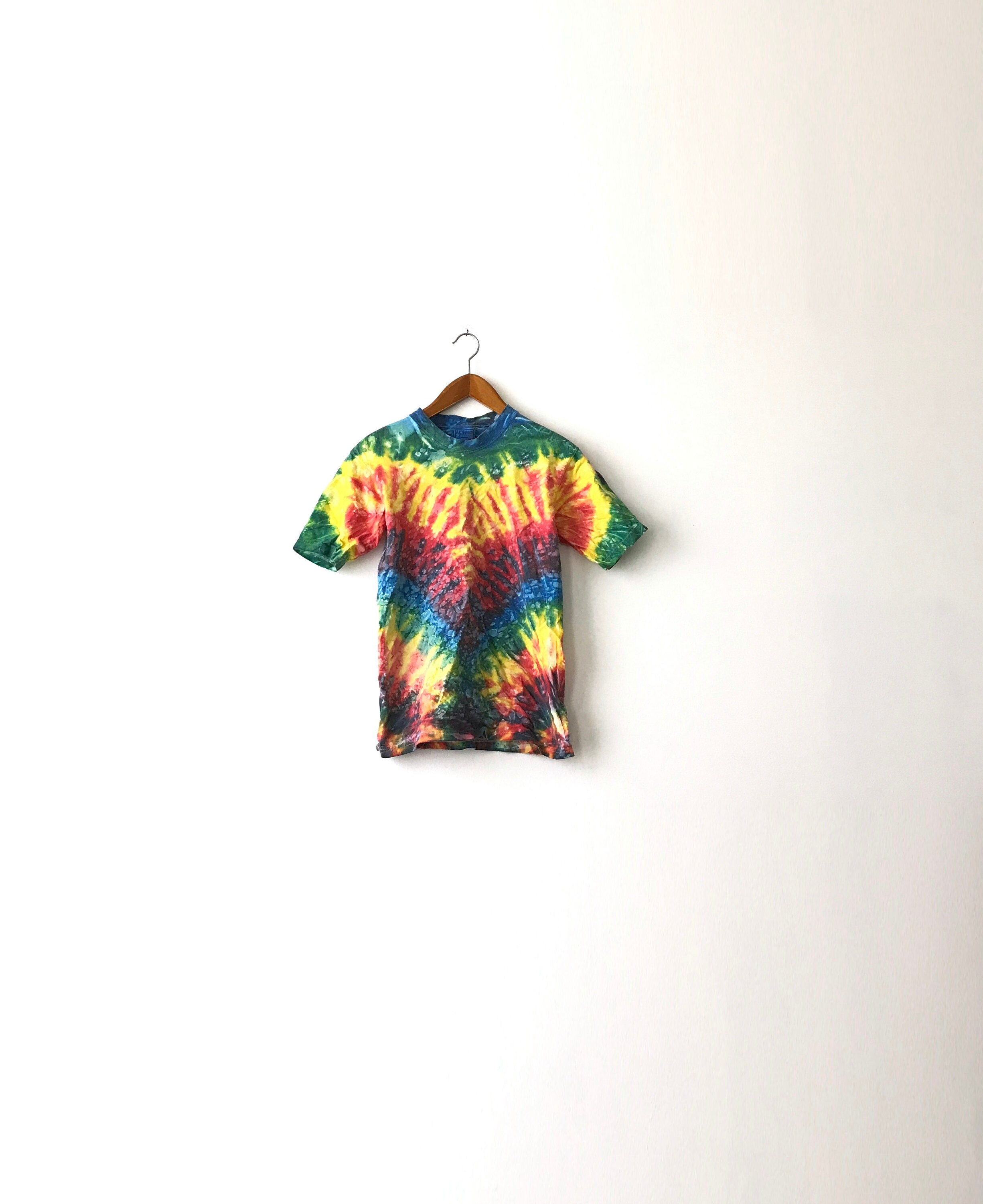 Crazy 90s Tie Dye Shirt XSmall / Tie Dye / Tie Dye Shirt / Etsy