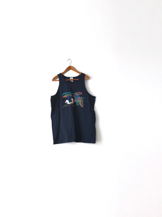 Las Vegas 90 Tank Top - XL / Las Vegas / Las Vegas