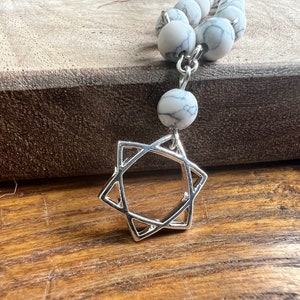 Simple yet Modern Silver Star of David Necklace, Bat Mitzvah Gift, Customize, Jewish Jewelry, Jewish Star Necklace, Silver Magen David