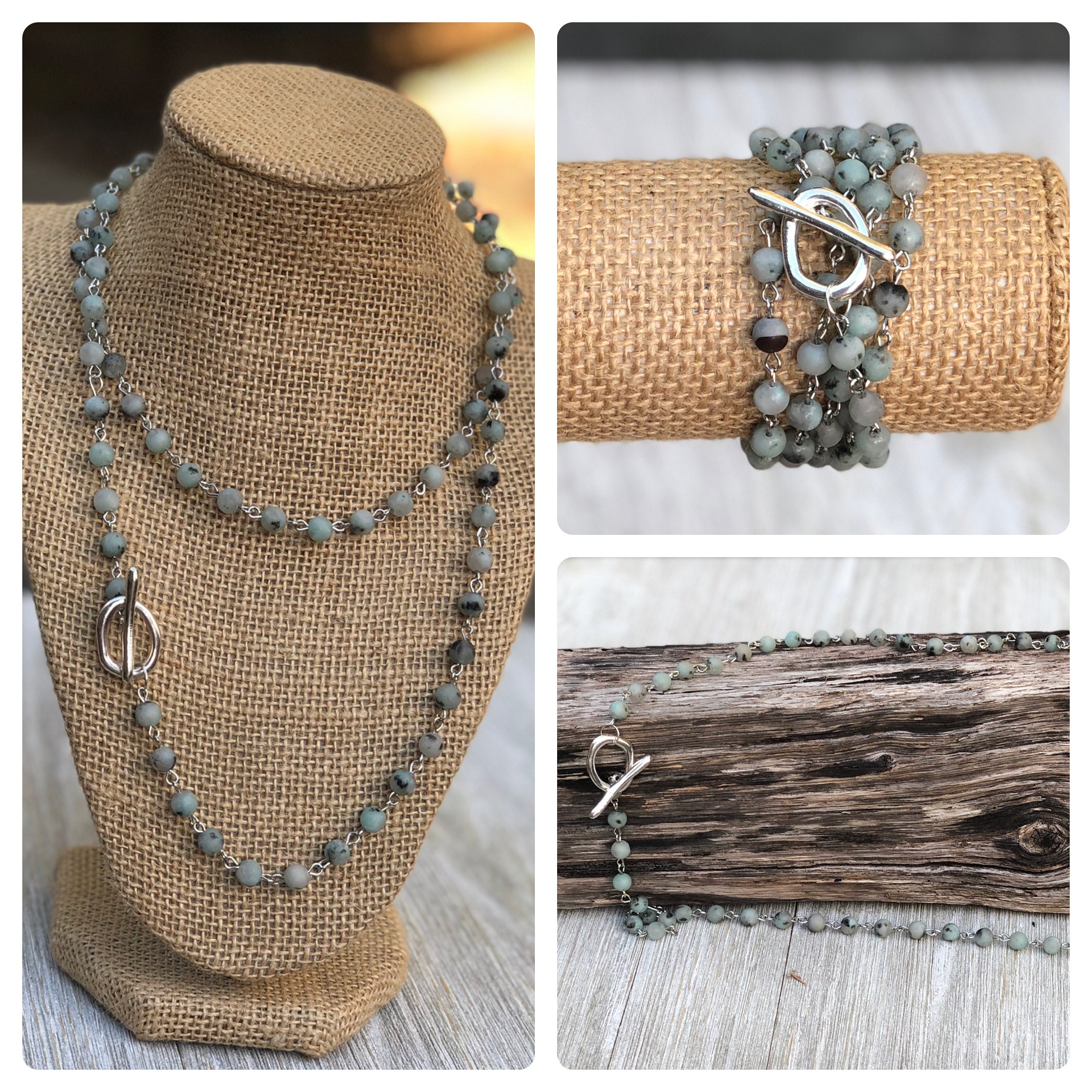 Long Layering Necklace wrap bracelet Convertible Necklace boho bead layered necklace long beaded necklace bobo beaded wrap bracelet