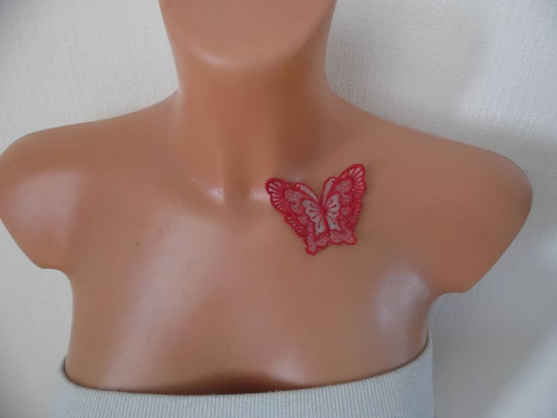 jewelry for bridal skin lace Butterfly colorizes evening party wedding temporary tattoo