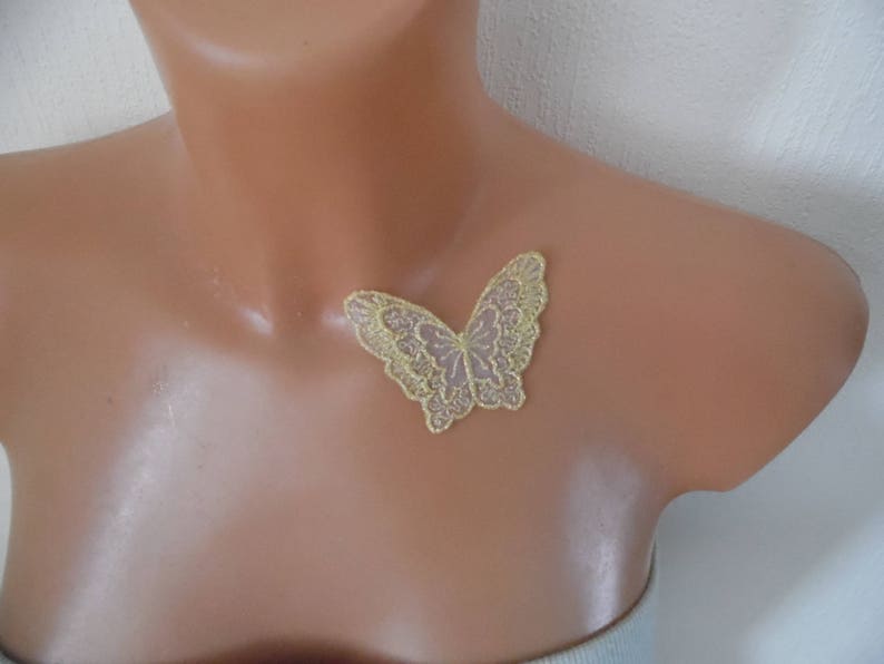 jewelry for bridal skin lace Butterfly colorizes evening party wedding temporary tattoo