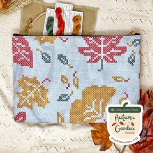 Autumn Garden Project Bag