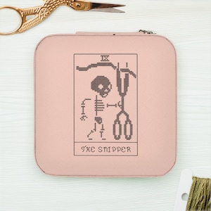Primitive Tarot Snipper Sewing Box