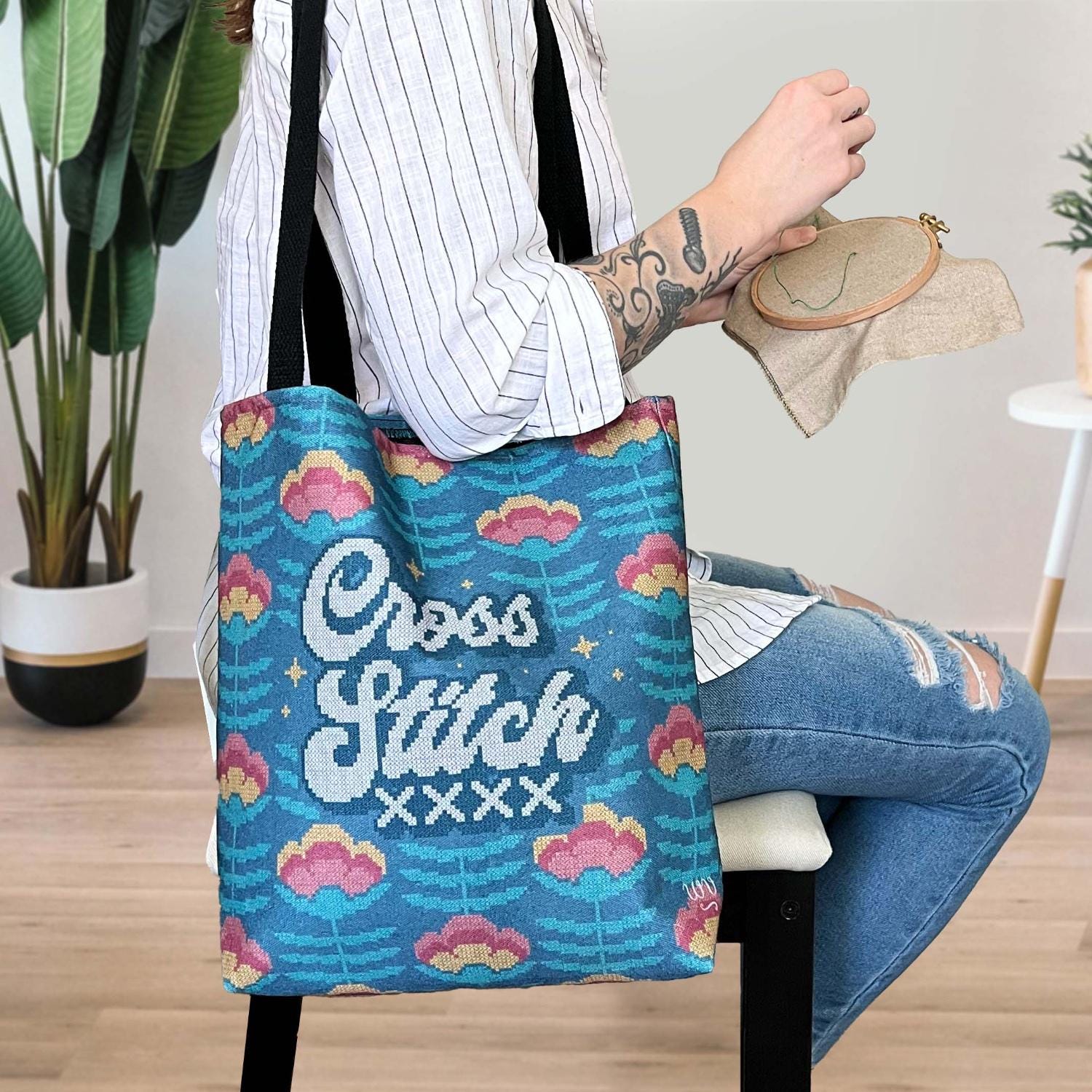 【BAON】Bonradi Stitch Tote Bag Stitch