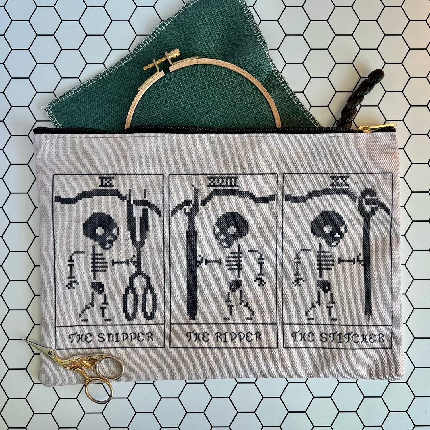 Primitive Tarot Project Bag - Etsy