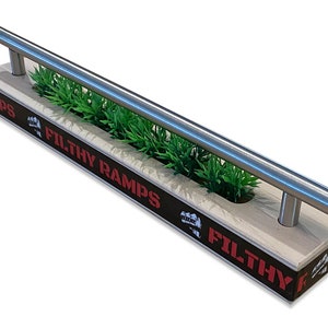 Filthy Fingerboard Ramps: Planter Rail for Fingerboarding