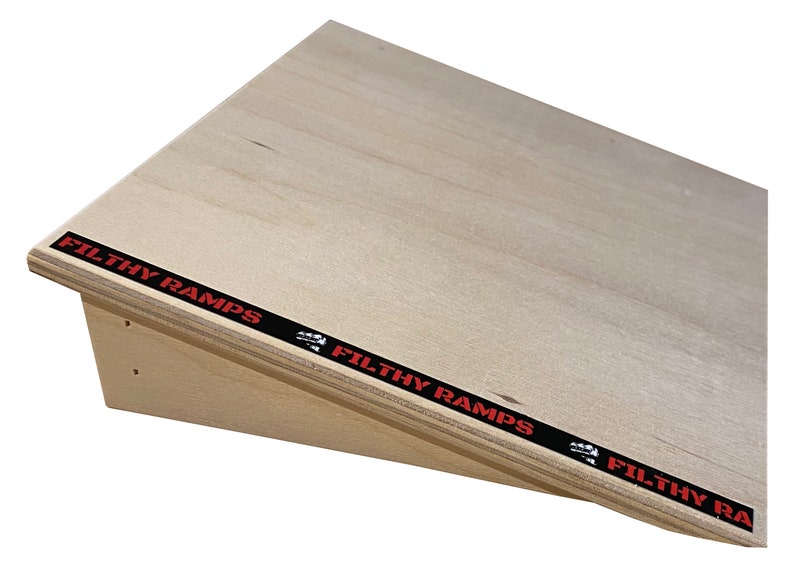 Filthy Fingerboard Ramps Wide Kicker Wood Ramp for Etsy