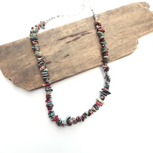 Necklace Multicolor Coral Chips (N108)