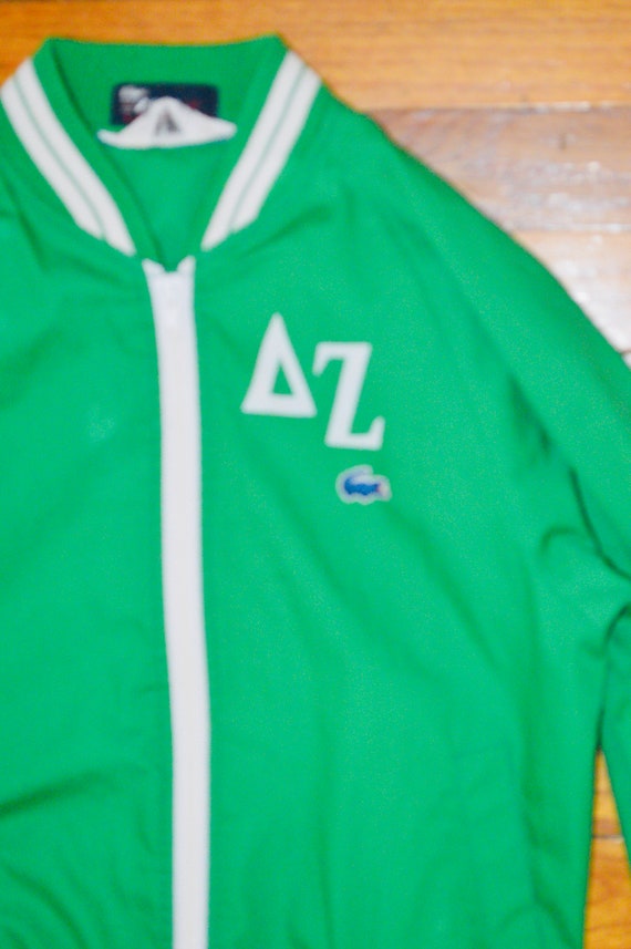 Vintage 70's IZOD Lacoste Full-Zip Training Track… - image 2