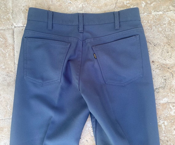 VINTAGE Levis Bell Bottom Pants Mens 29x36 Slacks… - image 3