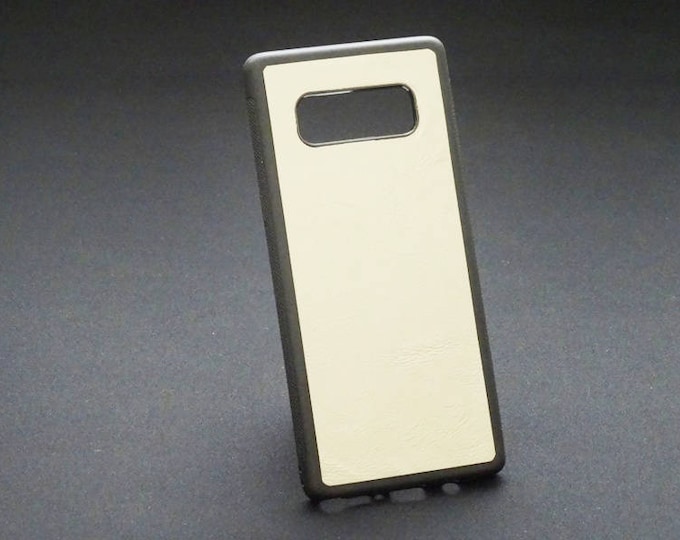 Samsung Galaxy Note 8 - Jimmy Case in Satin Tan - Kangaroo leather - Handmade - James Watson