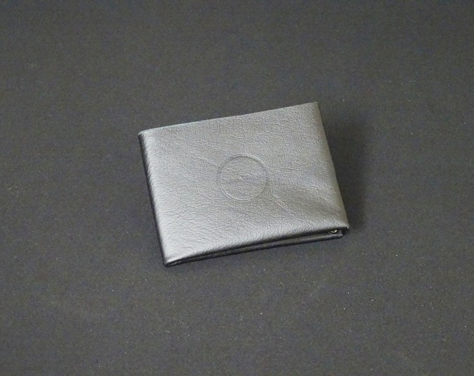 6Pocket Wallet - Genuine Kangaroo Leather Mens Womens Strong Slim Stitchless Card Leather Wallet RFID - Black