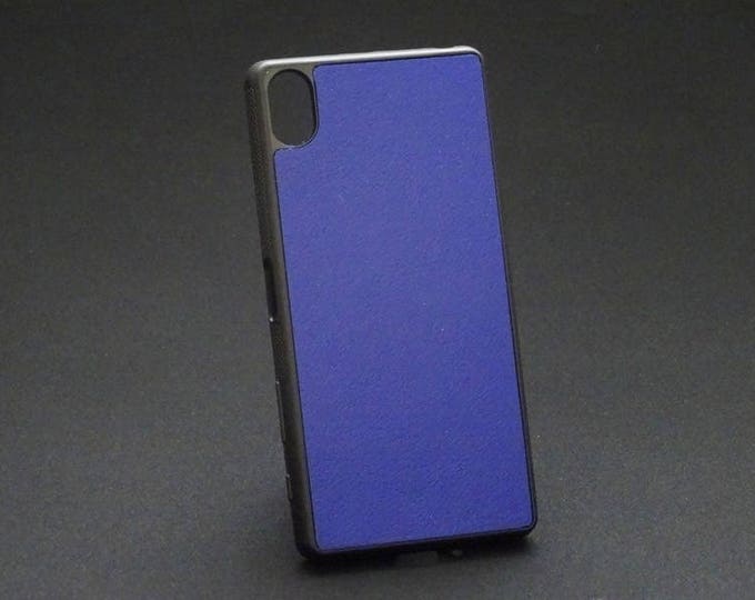 Sony XZ XZs - Jimmy Case in Blue - Kangaroo leather - Handmade - James Watson