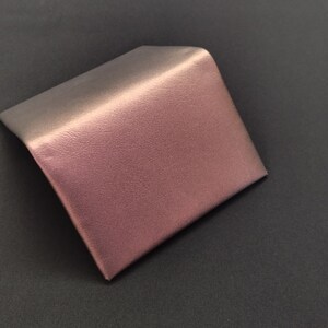 Portefeuille Bantam 6 poches - Portefeuille en cuir de carte RFID pour hommes et femmes, solide et mince, sans coutures (1)