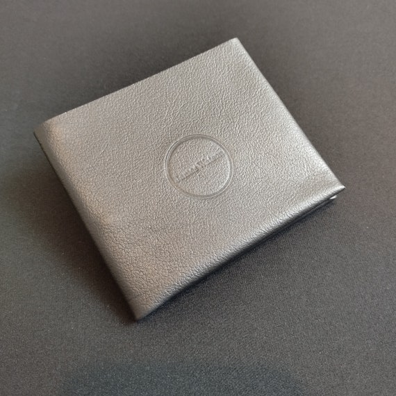 8Pocket Wallet - Genuine Kangaroo Leather Mens Womens Strong Slim Stitchless Card Leather Wallet RFID - Matte Black