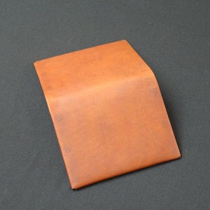Portefeuille bantam à 8 poches - Cuir de kangourou véritable pour homme et femme, solide, mince, sans couture, carte en espèces, porte-monnaie en cuir RFID - Whiskey Tan {2}