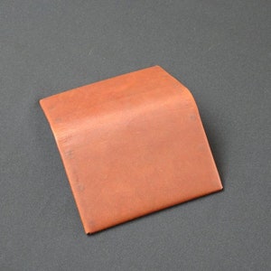 Portefeuille bantam à 6 poches - Cuir de kangourou véritable pour homme et femme, solide, mince, sans couture, porte-monnaie en cuir, porte-monnaie RFID - havane whisky {1}