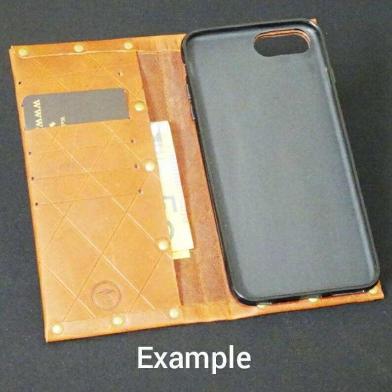 Apple iPhone 13 Genuine Kangaroo Leather Phone Cell Mobile Protective