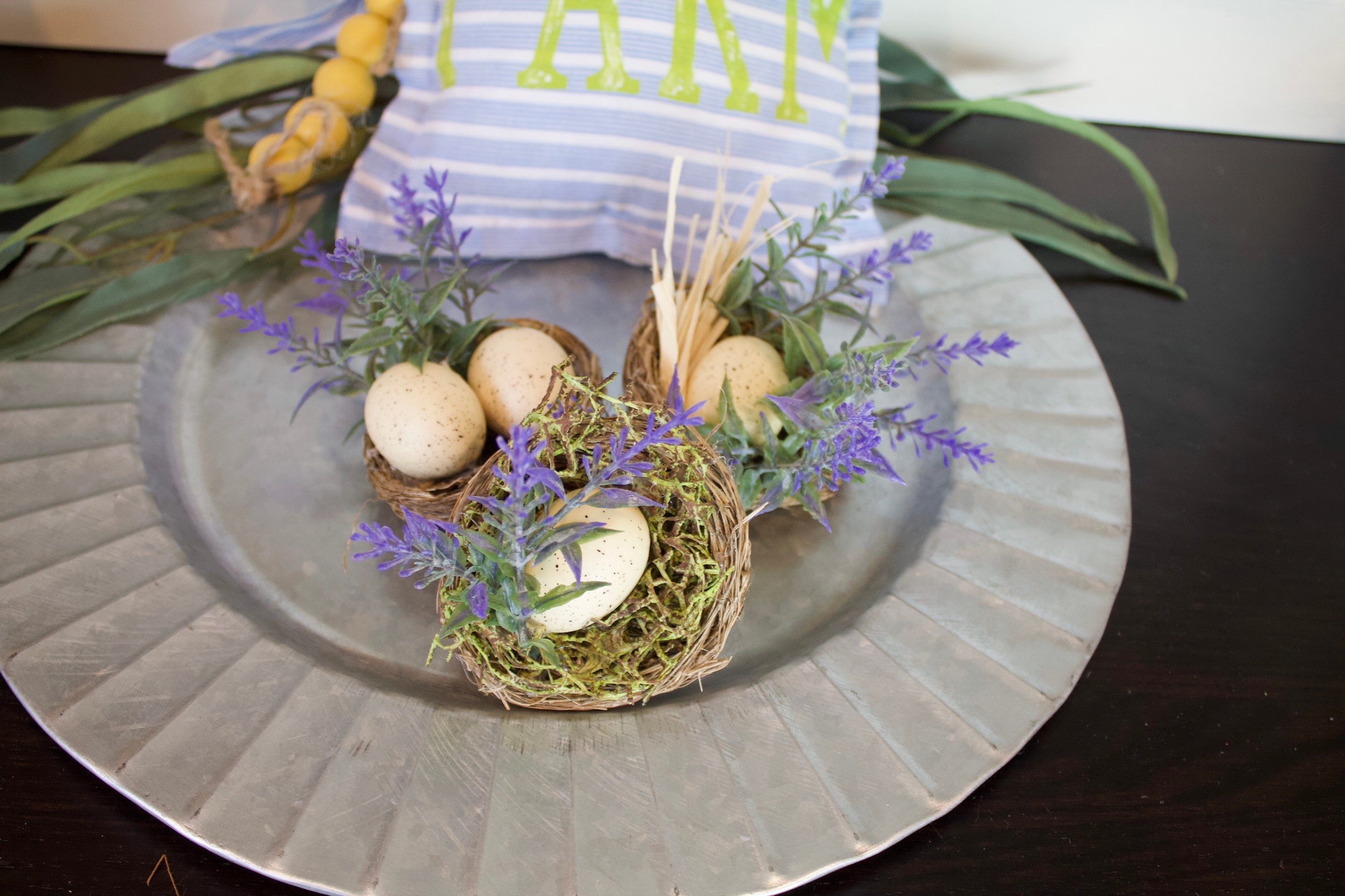 Decorative bird nest nest bird decor easter decor nest Etsy