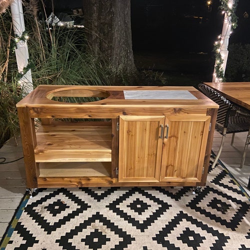 Big Green Egg Mini Max Table Etsy