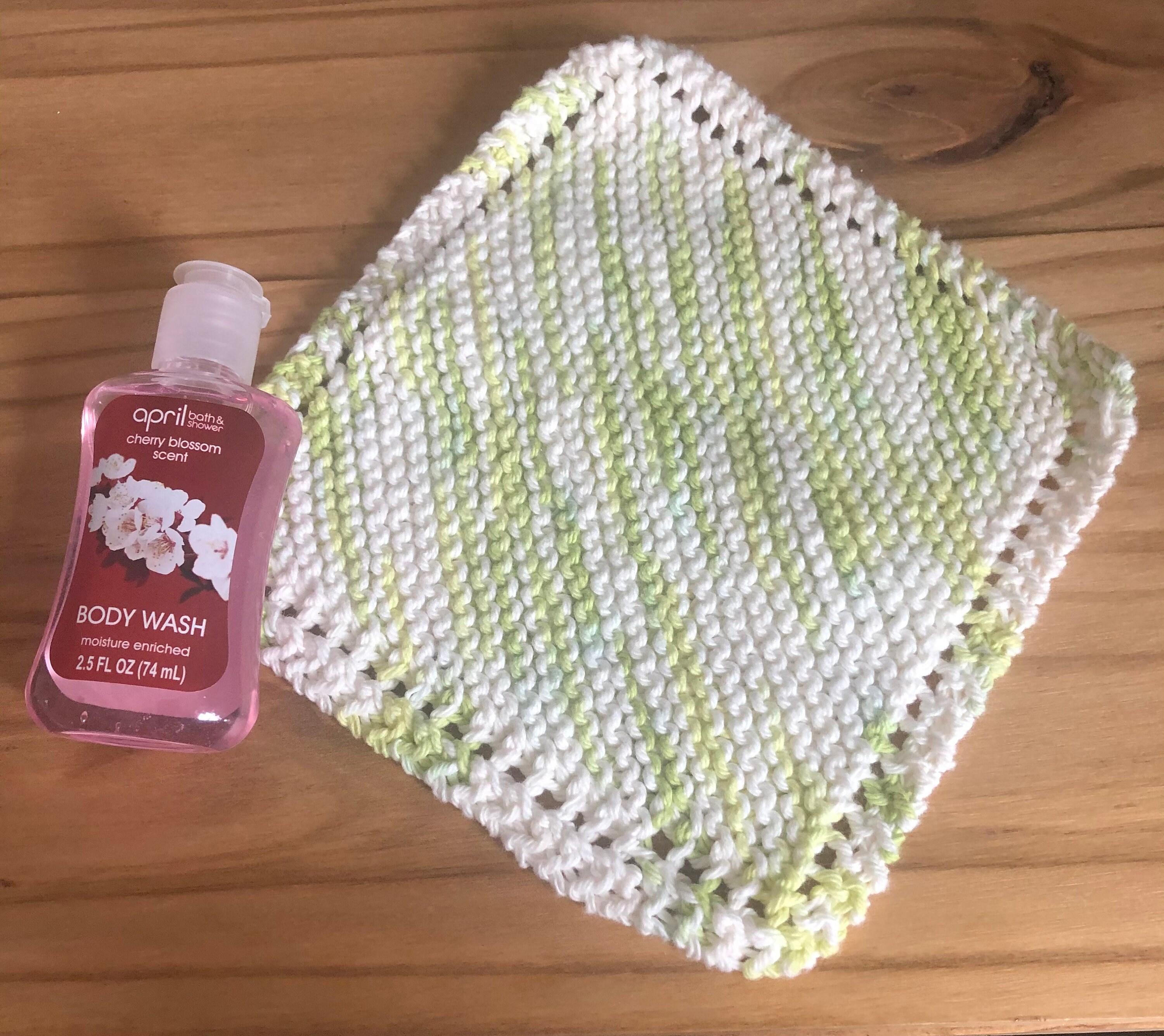 Hand knitted 100 cotton washcloths Etsy