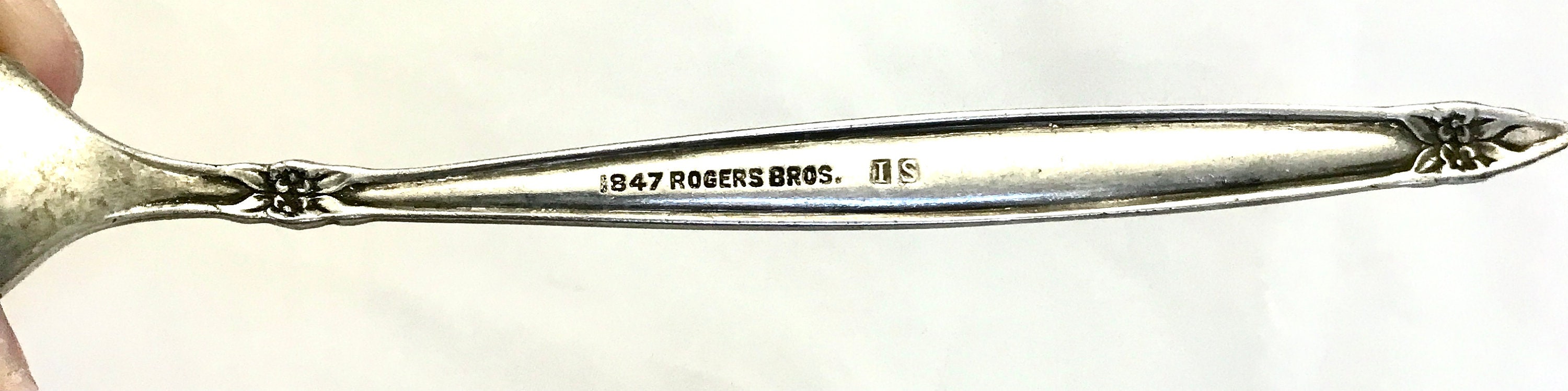 1847 Rogers Bros. Sugar Spoon Silverplate Vintage Etsy