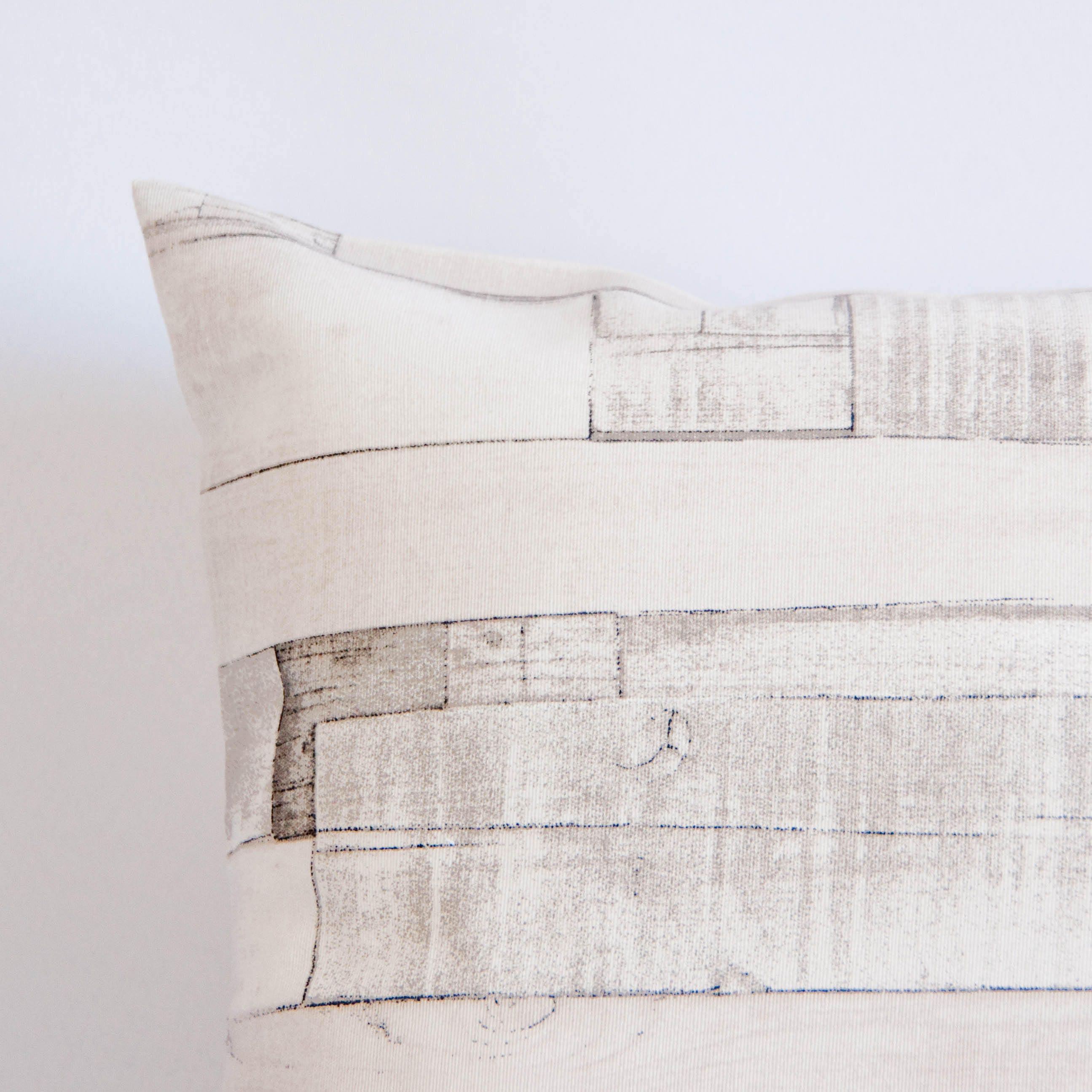 Cubierta de almohada de aspecto de madera funda de cojín de | Etsy