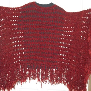 Crochet Pattern:  Poncho Poncho Crochet Pattern