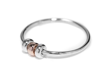 Fidget Ring | 925 Silver Ring | Anxiety Ring