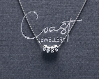 Cadeaux 40e anniversaire pour femme | Collier 40e anniversaire | Idées cadeaux en argent sterling pour elle