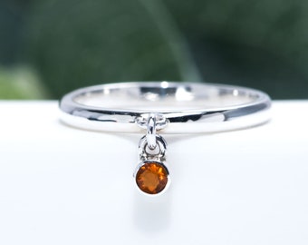 Mexican Fire Opal Ring | Charm Rings for Women