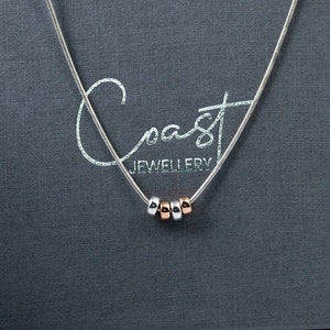 Regalos de cumpleaños número 40 para mujeres / Collar de plata