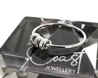 Fidget Ring | Stress Ring | Sterling Silver