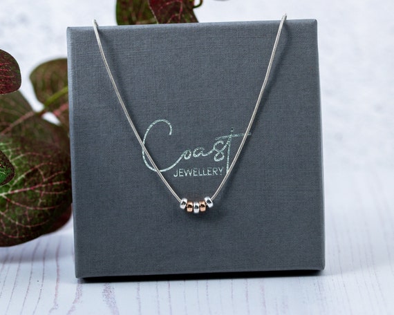 50th Birthday Gift for Women | 50th Birthday Necklace | Sterling Silver Gift Ideas for Her