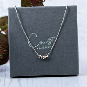 50th Birthday Necklace | 50th Birthday Gift for Women | Sterling Silver Gift Ideas for Her