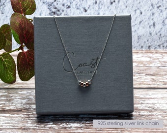 50th Birthday Gift for Women | 50th Birthday Necklace | Sterling Silver Gift Ideas for Her