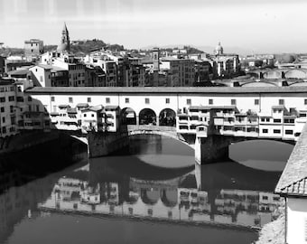 Ponte Vecchio Italy print,  photography print, wall art, dec,