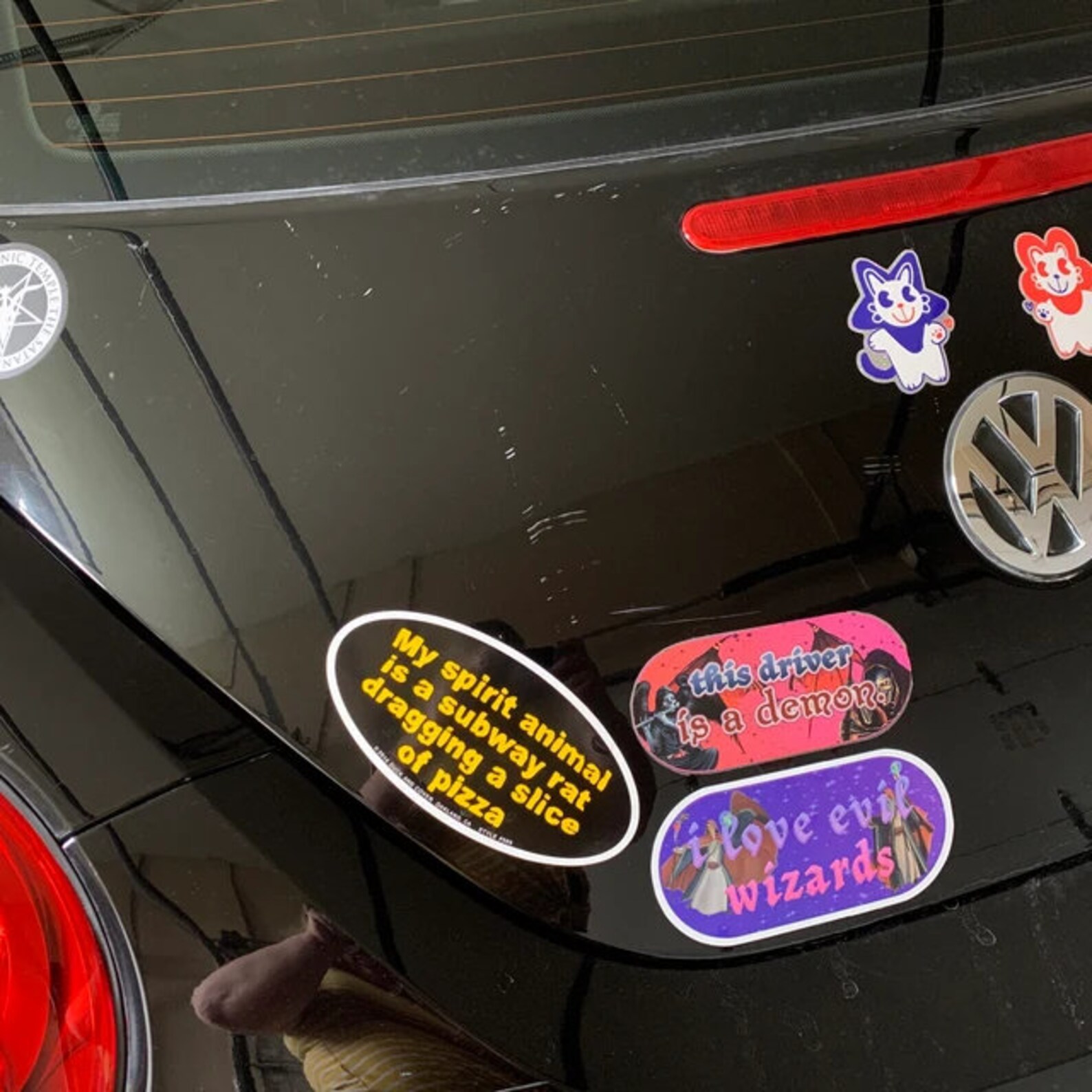 I Love Evil Wizards Funny Bumper Sticker Weatherproof 6x2 in - Etsy