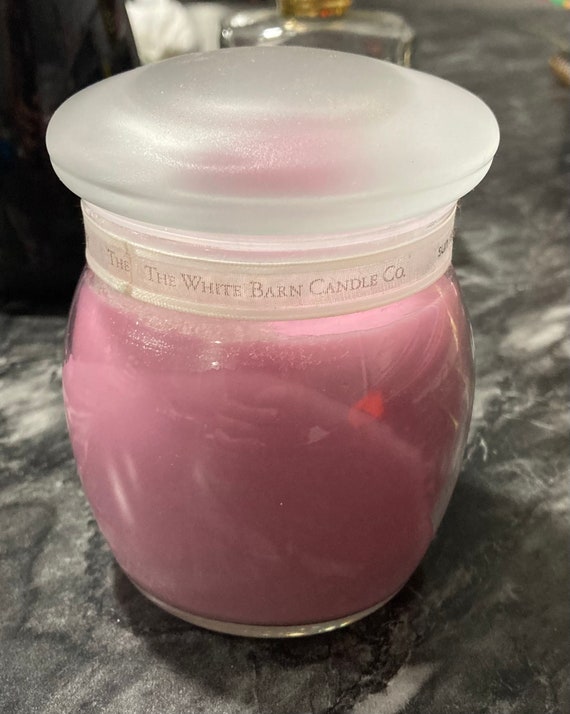 Sun Ripened Raspberry White Barn Candle Company 7.5 Oz Jar Etsy